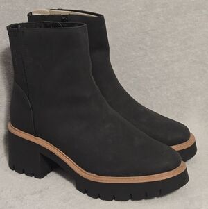 a.n.a Womens Marie Block Heel Booties, Size 9.5